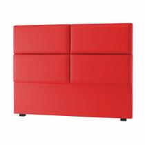 Cabeceira Solteiro Megan 90 CM Suede Vermelho - D A Decor Cabeceira Solteiro Megan 90 CM Suede Vermelho - D A Decor
