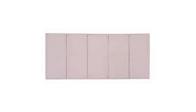 Cabeceira Solteiro Modulada Estofada para Cama Box 20cm X 45cm Kit 5