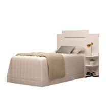 Cabeceira Solteiro para Cama 88cm Lívia ACP Móveis Branco