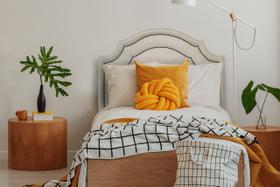 Cabeceira Solteiro Provençal Dupla 90x60 Suede Off W - Prata Cabeceira Solteiro Provençal Dupla 90x60 Suede Off W - Prata