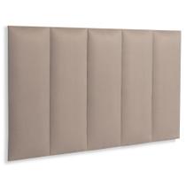 Cabeceira Solteiro Reta Suede 100x60 Cama Box Modulada