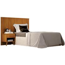 Cabeceira Solteiro Ripado Milano Cinamomo Leifer Móveis