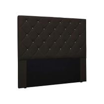 Cabeceira Solteiro Tãnia Poliuretano Marrom Cabeceira Solteiro Tãnia Poliuretano Marrom