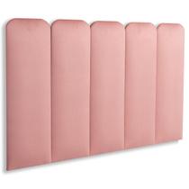 Cabeceira Solteiro Veludo 100x60 Cama Box Modulada Arredondada Cabeceira Solteiro Veludo 100x60 Cama Box Modulada Arredondada