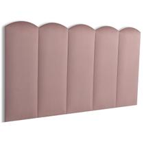 Cabeceira Solteiro Veludo 100x60 Cama Box Modulada Nuvem Cabeceira Solteiro Veludo 100x60 Cama Box Modulada Nuvem