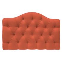 Cabeceira Suspensa Imperatriz 160 cm Queen Size Suede Terracota - Amarena Móveis