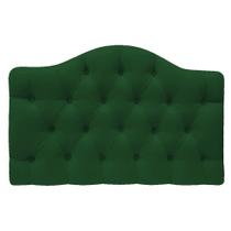 Cabeceira Suspensa Imperatriz 160 cm Queen Size Suede Verde - Amarena Móveis