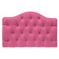 Cabeceira Suspensa Imperatriz 90 cm Solteiro Sintético Pink - Doce Sonho Móveis