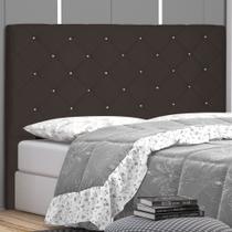 Cabeceira Tânia Casal 1,40m Suede Veludo Spezzia Decor