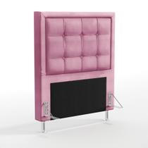 Cabeceira Taurus 90 para Cama de Solteiro Z-009 Sued Rosê Aradecor