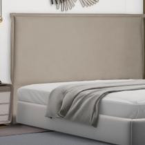 Cabeceira Veneza 1,40m Casal Suede Veludo Spezzia Decor