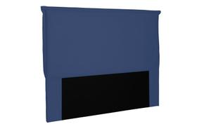 Cabeceira Veneza Suede Veludo Azul Solteiro 0,90cm - Spezzia