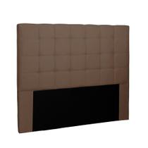 Cabeceira Verona Para Cama Box Solteiro 90 cm Suede Caramelo - D'Rossi