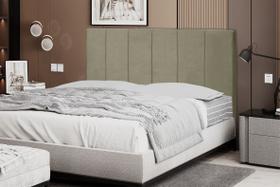 Cabeceira Vitória 158Cm Cama Box Queen Suede Diversas Cores