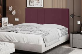 Cabeceira Vitória 193Cm Cama Box King Suede Diversas Cores