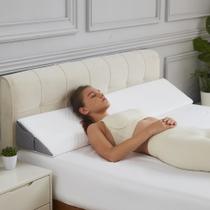 Cabeceira Wedge Pillow Sweet Home Collection em tamanho real