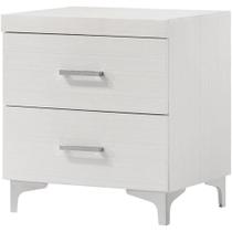 Cabecera Acme Casilda con 2 Cajones en Madera Blanca