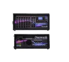 Cabeçote Amplificado Mixer 6 Canais Fx-Bt-Rec Newell Psp5000