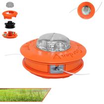 Cabeçote de Nylon Garden Para Roçadeiras Importadas Automático Bate E Libera, Fio de Nylon de Fácil Reposição Com Rosca M10x1,25 Ideal Para Jardim