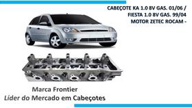Cabeçote Ford Fiesta Ka Zetec Rocam 1.0 8v Gasolina / Flex