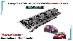 Cabeçote ford ka 1.6 8v 99/06 gas/flex zetec rocam - FRONTIER