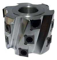 Cabeçote Helicoidal Com Pastilhas Recambiáveis Ø80x60x30 Cabeçote Helicoidal Com Pastilhas Recambiáveis Ø80x60x30