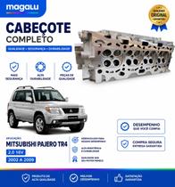 Cabeçote Motor Mitsubishi Pajero Tr4 2.0 16v 2002 A 2009 Cabeçote Motor Mitsubishi Pajero Tr4 2.0 16v 2002 A 2009