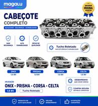 Cabeçote Onix Prisma Corsa Celta 1.0 8v Tucho Roletado Cabeçote Onix Prisma Corsa Celta 1.0 8v Tucho Roletado