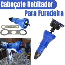 Cabeçote Rebitador Adaptador Para Furadeira