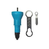 Cabeçote Rebitador Para Furadeira Com 4 Bicos E Chave Xf Cabeçote Rebitador Para Furadeira Com 4 Bicos E Chave Xf