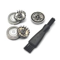 Cabeçotes De Substituição Para Barbeadores 3 Peças Para HQ56 HQ55 HQ4+ HQ3 YQ6008 YQ6108 HQ6900 Cabeçotes De Substituição Para Barbeadores 3 Peças Para HQ56 HQ55 HQ4+ HQ3 YQ6008 YQ6108 HQ6900