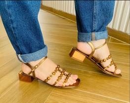 Cabedal metalcolor capra bronze Cabedal metalcolor capra bronze