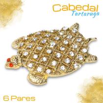 Cabedal - Pircing Tartaruga Para Chinelo C/6 Pares - Llsx4414