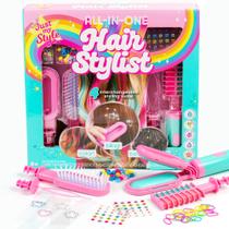 Cabeleireiro Just My Style All-in-One com Gem Stamper Girls 8-12 Cabeleireiro Just My Style All-in-One com Gem Stamper Girls 8-12