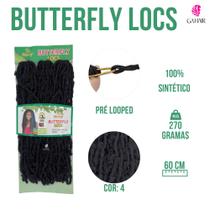 Cabelo 100% Sintetico Butterfly Locs - Dread - Pre Looped - Sem Brilho Excessivo - Macio