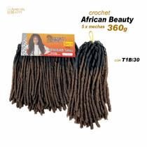 Cabelo African Softex Estilo Nina Pacotão 5x1 Faz 1 Cabeça African Beauty