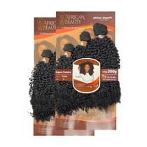 Cabelo Afro Black Cacheado Curto Organic Premium African Beauty