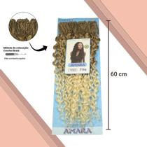 Cabelo Amara Fibra Sintética 316g 60cm Para Crochet Braids