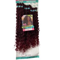 Cabelo Anjo Cacheado Entrelace 100% Bio 80cm Longo 9 Telas