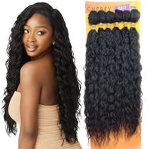 Cabelo Aplique Colocação Entrelace Bio Orgânico Cacheado May