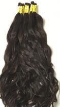 Cabelo Aplique Humano Para Mega Hair Ondulado 50/55cm -120gr