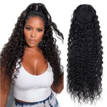 cabelo aplique rabo de cavalo tiras autocolantes fibra organica 70cm