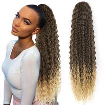 cabelo aplique rabo de cavalo tiras autocolantes fibra organica 70cm - Rass Hiar Cabelos Organicos, B