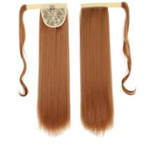 Cabelo Aplique Rabo de Cavelo tiras autocolantes Varias Cores 70cm