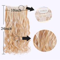 Cabelo Aplique Tic Tac Fibra Organica Ondulado Human Hair Várias Cores