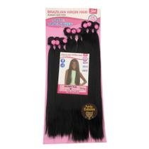 Cabelo bio fibra lindona cor 1 preto