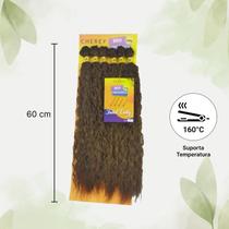 Cabelo Bio Fibra Isabel Curly 6x 300g Para Entrelace