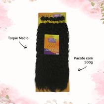 Cabelo Bio Fibra Isabel Curly 6x 300g Para Entrelace