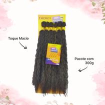 Cabelo Bio Fibra Isabel Curly 6x 300g Para Entrelace