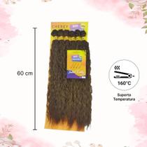 Cabelo Bio Fibra Isabel Curly 6x 300g Para Entrelace